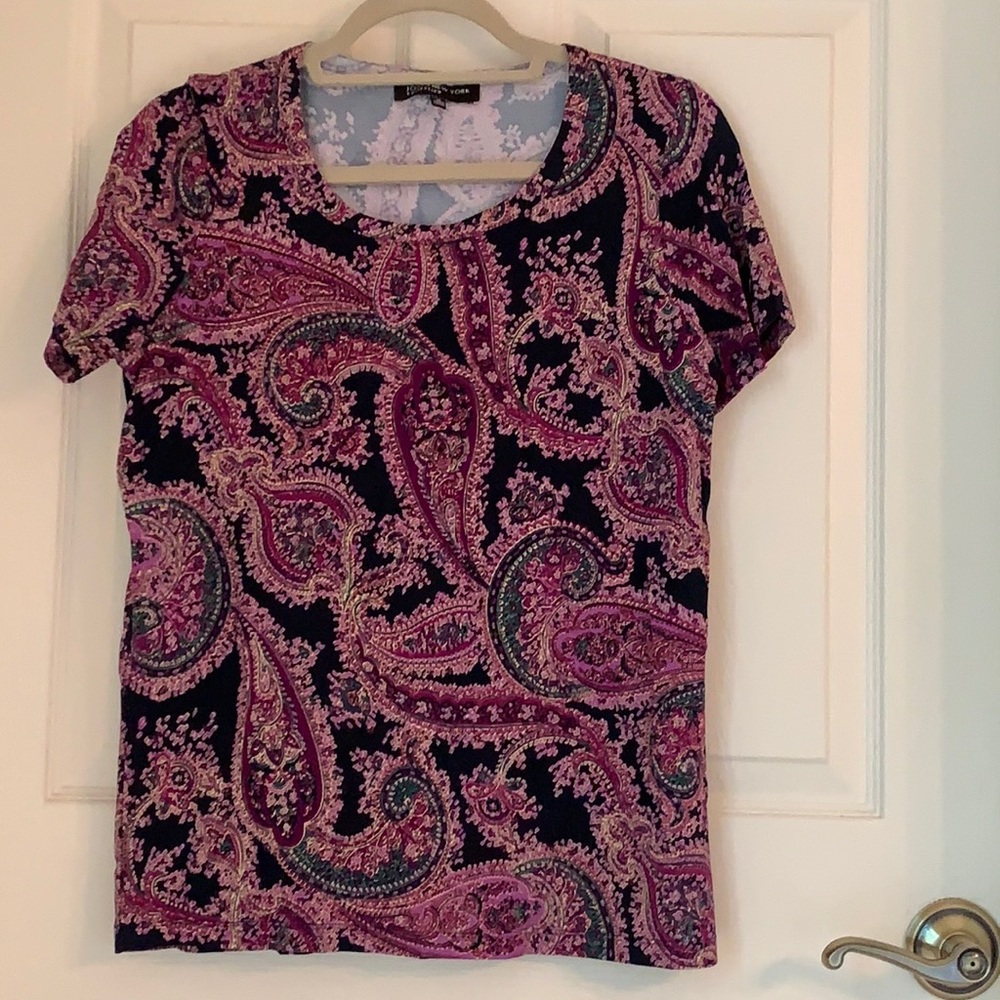 New Jones New York Top Blouse